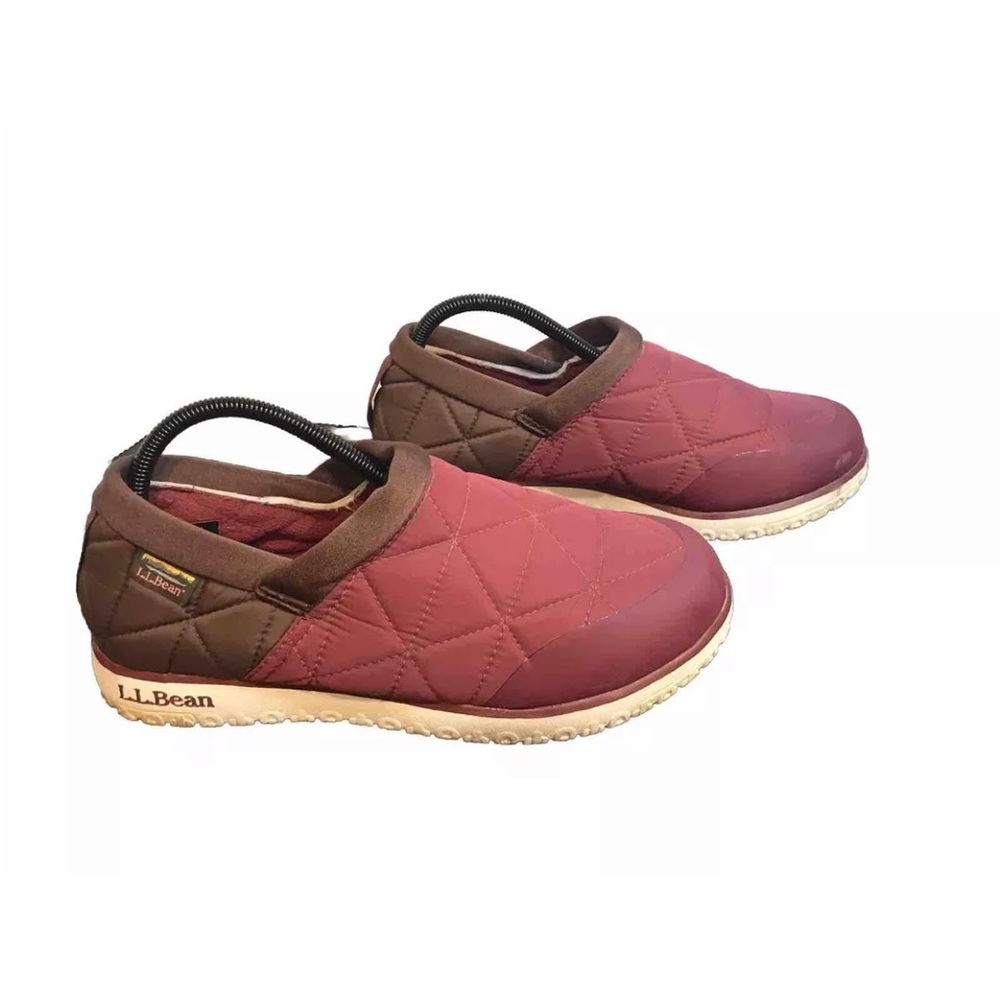 L.L.BEAN Women Waterproof Quilted Ultralight PrimaLoft INSULATED Slip On 10M
